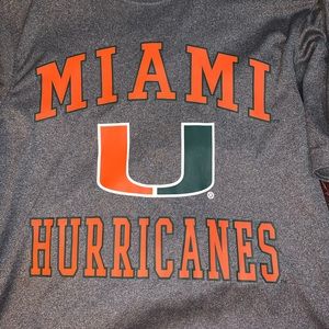 Miami Hurricanes Drifit style TShirt